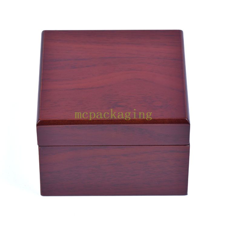 Caja de madera personalizada con logotipo personalizado de lujo, caja de embalaje de reloj de madera personalizada, Woodbox