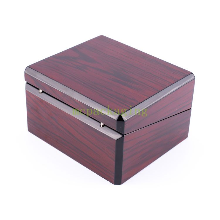 Fabricante de cajas de relojes premium en China con pantalla acrílica para envases de regalo
