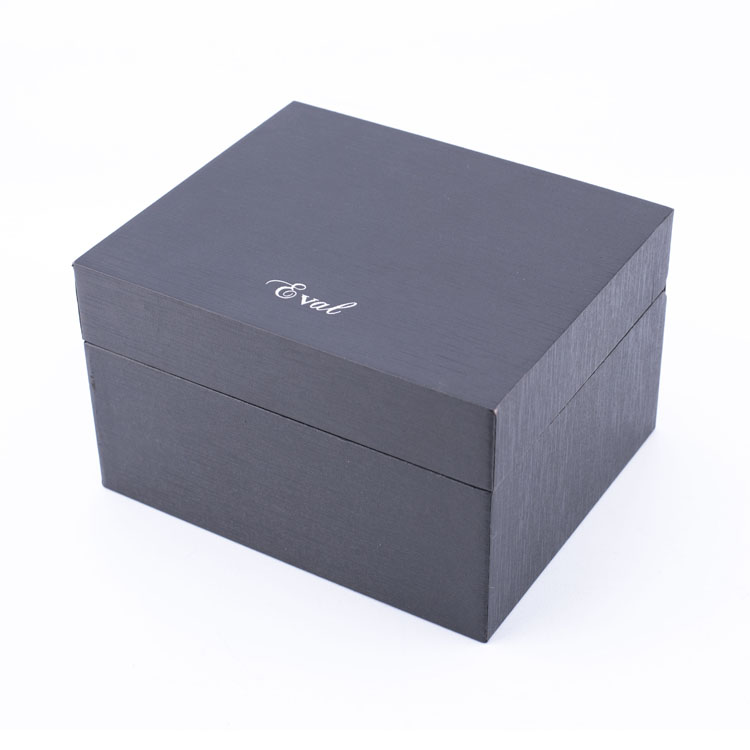 Exhibición de relojes de lujo de madera Premium 2 para hombre individual: apto para envío gratuito con caja de reloj de madera de almacenamiento