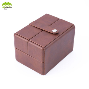 Caja de reloj personalizada, logotipo OEM de lujo, caja de embalaje de regalo de exhibición al por menor para reloj automático