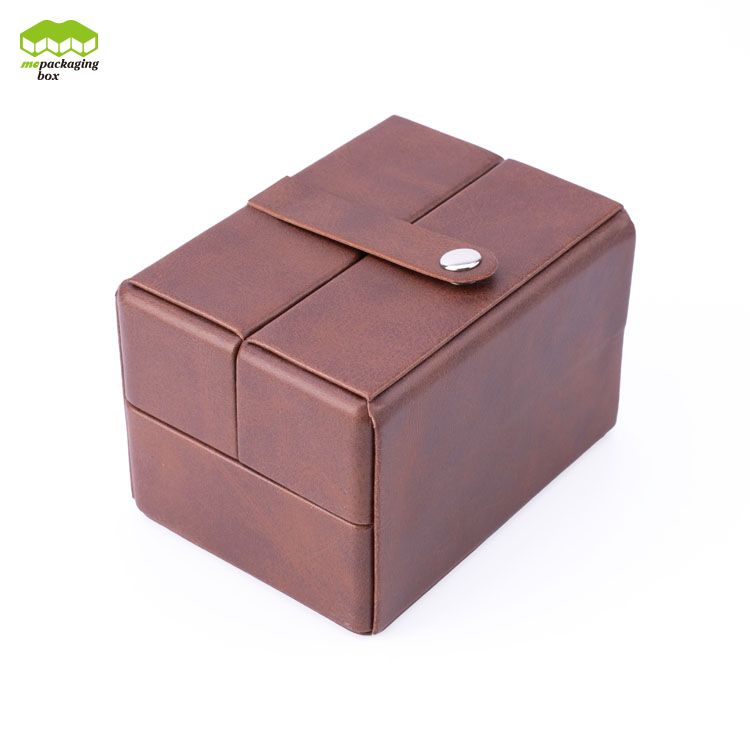 Caja de reloj personalizada, logotipo OEM de lujo, caja de embalaje de regalo de exhibición al por menor para reloj automático