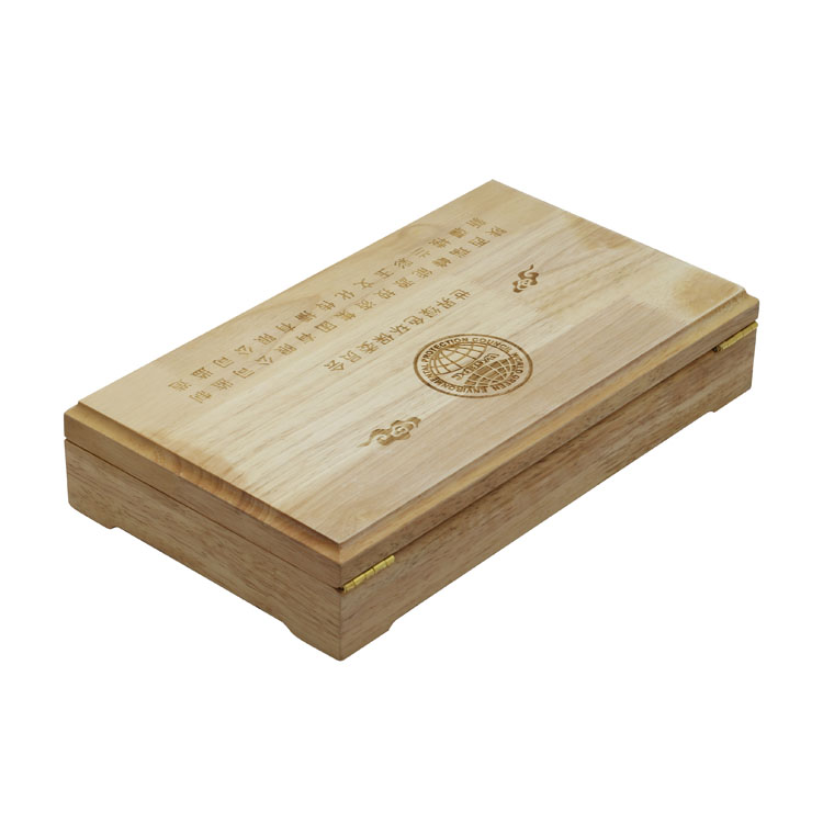 Caja de envasado de queso de madera natural de la forma de corazón al por mayor de corazón al por mayor