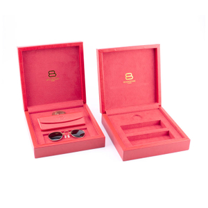 Caja de cajas de embalaje de gafas de sol de lujo de lujo de lujo para regalo