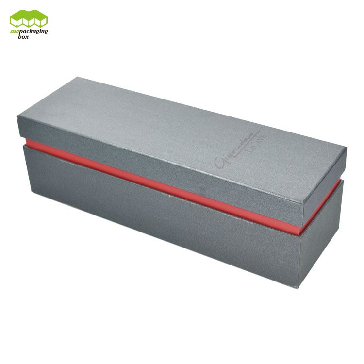 1 botella de caja de regalo de papel impreso de cartón