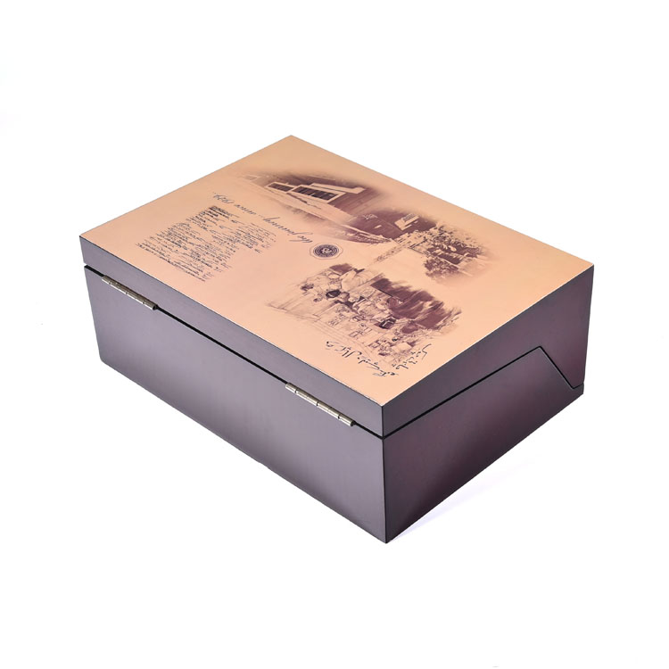 Caja de regalo de madera especial personalizada al por mayor