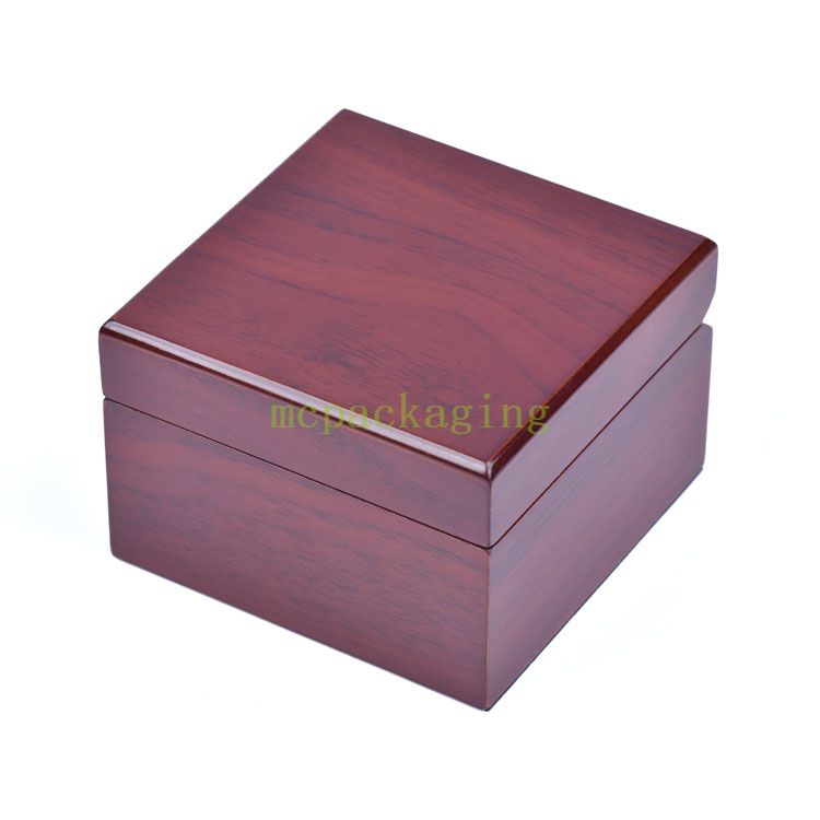 Caja de madera personalizada con logotipo personalizado de lujo, caja de embalaje de reloj de madera personalizada, Woodbox