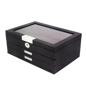 Para una pluma de madera de alto brillo con caja