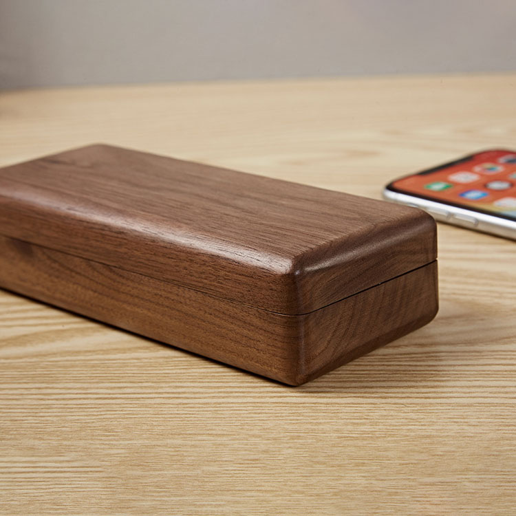 Caja de embalaje de las gafas de sol de gran tamaño de cuero de encargo de las cajas para la caja de embalaje de madera de la exhibición
