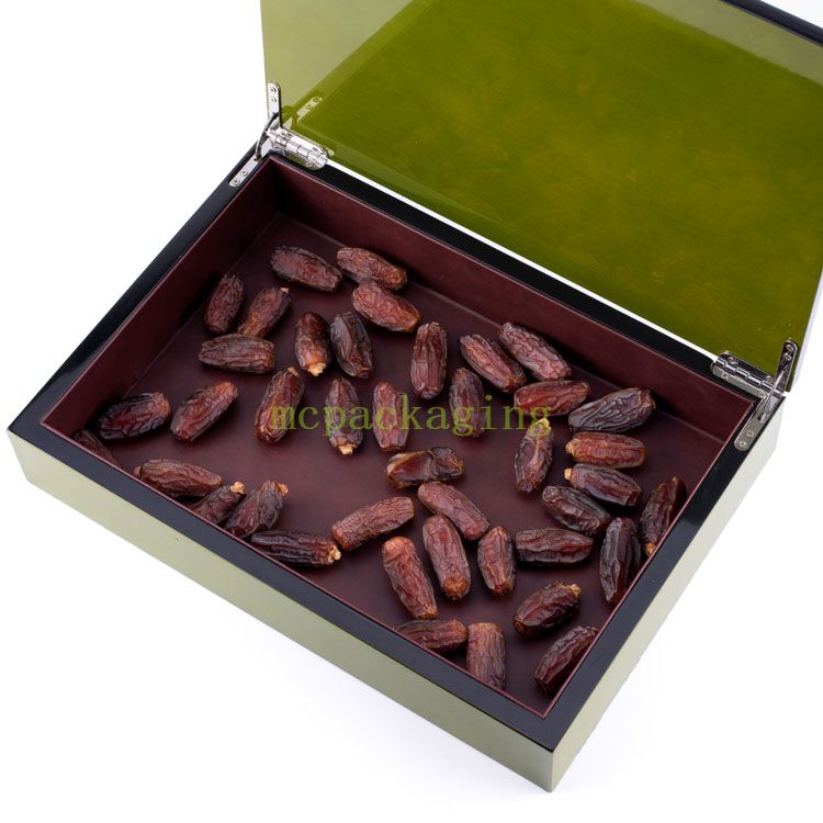 Wooden Box Factory Luxured Luxury personalizado Pinturado de madera de madera Embalaje Guangdong
